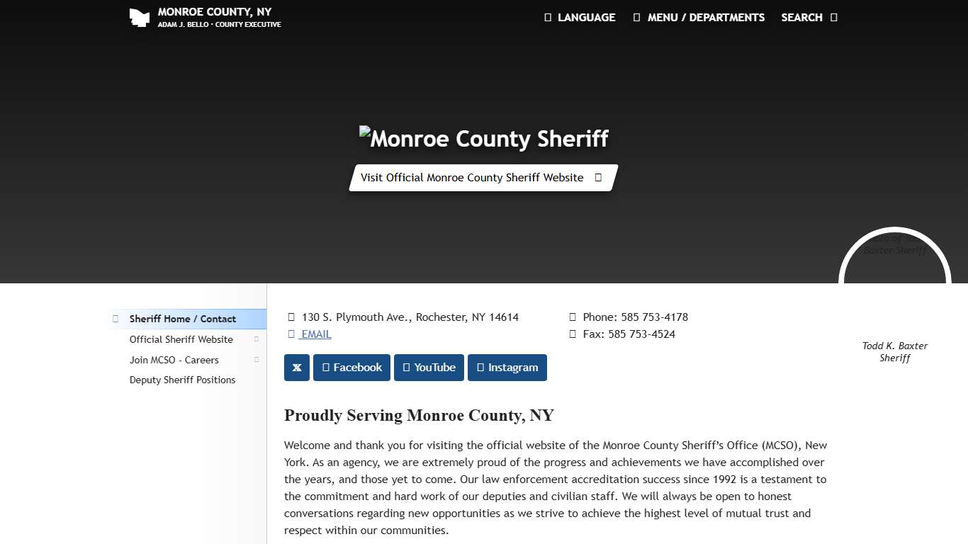 Monroe County, NY - Monroe County Sheriff's Office